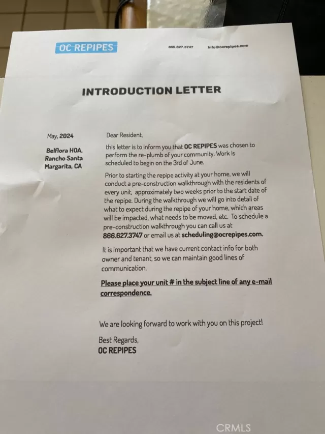 MLS: OC24101640 Condo For Sale